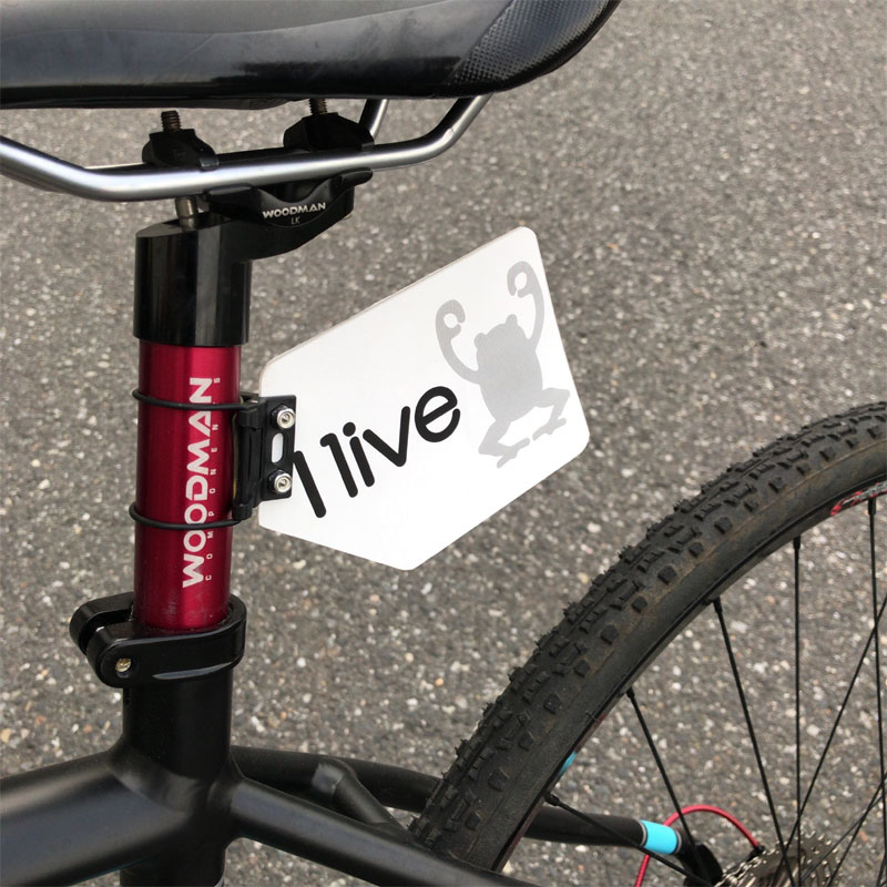 NOGUCHI ゼッケンプレート シートポスト止め | アクセサリー,ゼッケン