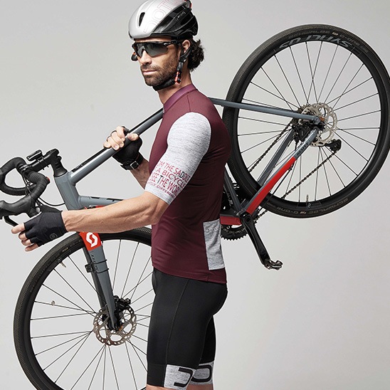 ドットアウト Team Bib Short 940.ブラック/ライトグレー | 特価売場