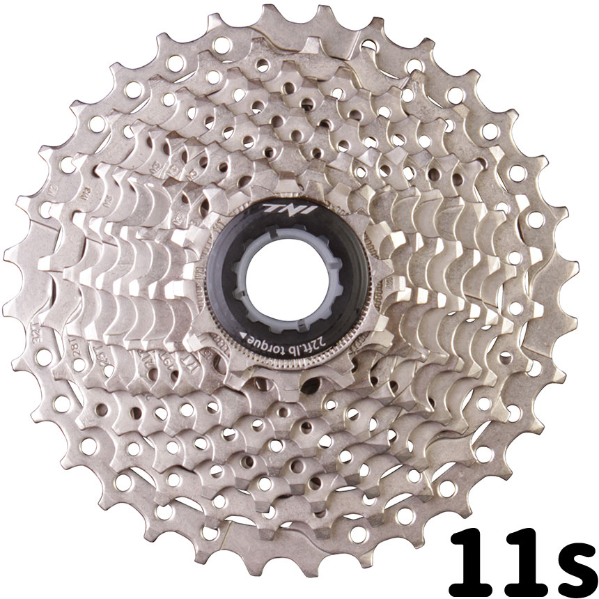 TNI スチールカセットコグ シマノ11段 ロックリング付 | ロードバイク