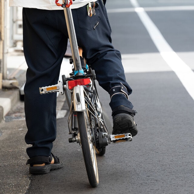 【送料込み！17日まで3日間値下げ】BENTL COR-PRO Mサイズ リンプロジェクト 【3219】BIKE and PANTS LONG ネイビー(紐オレンジ
