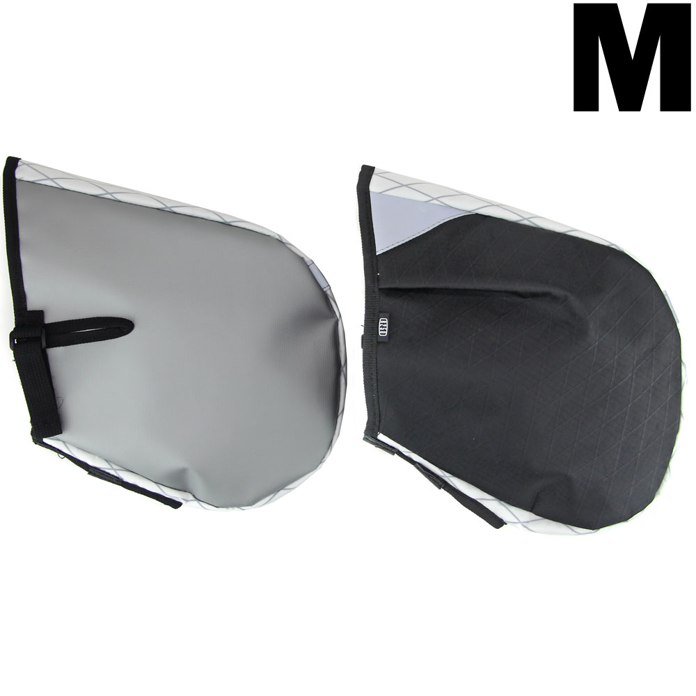 R250 ロードバイク用ウィンターハンドルカバー Mサイズ ブラック<即