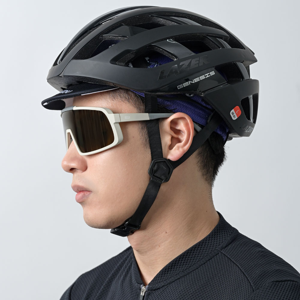 R250 EW101 アイウェア フレーム：ライトグレー レンズ2枚付<即