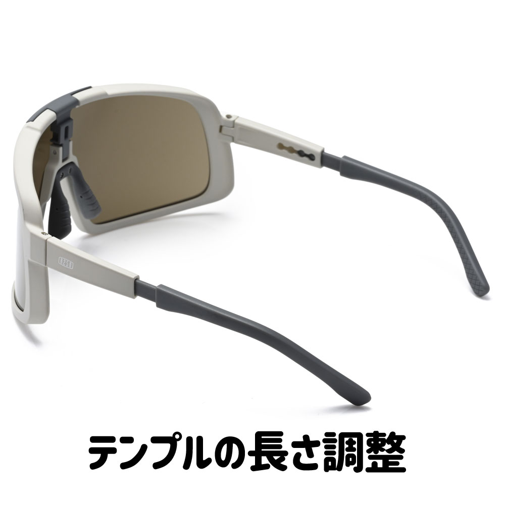 R250 EW101 アイウェア フレーム：ライトグレー レンズ2枚付<即