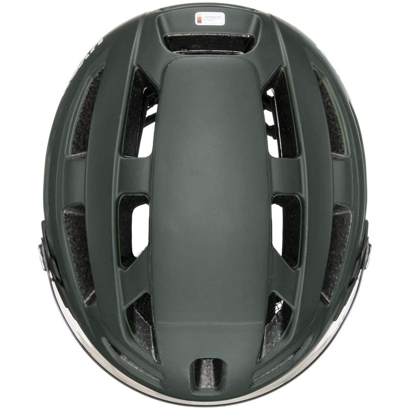 ウベックス FINALE VISOR フォレストマット ヘルメット UVEX