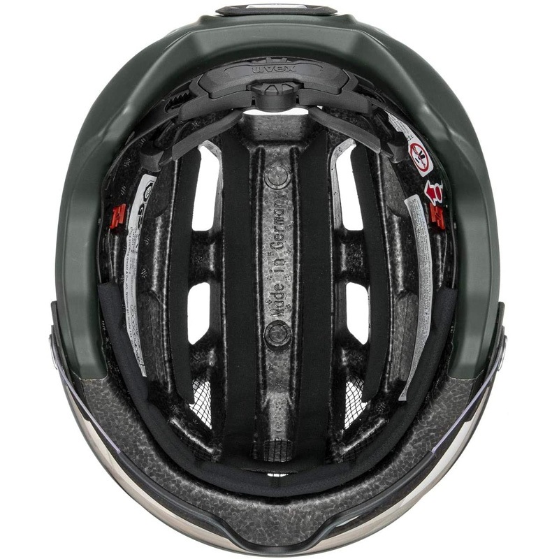 ウベックス FINALE VISOR フォレストマット ヘルメット UVEX