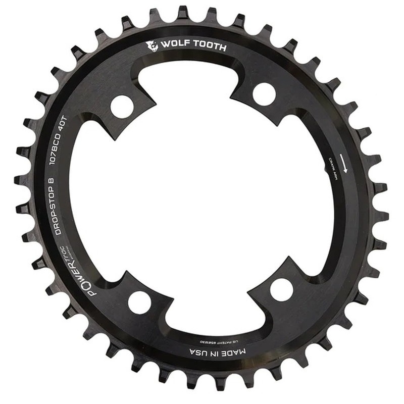 ウルフトゥース Elliptical 107 BCD チェーンリング for SRAM | ロード
