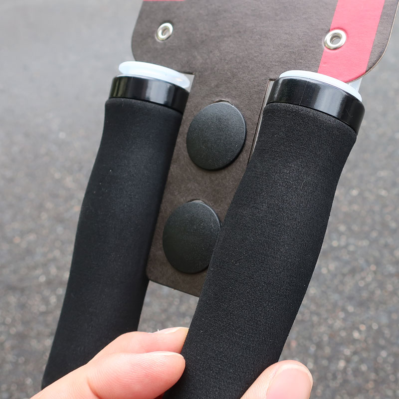 道楽ワキザシグリップ domino グリップ オンロード モノクロ KAWASAKIタイプ イタリア製