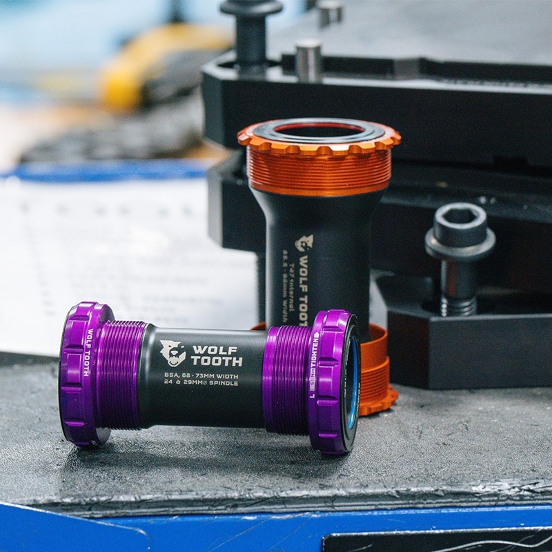 HOPE BSA ネジ付きボトムブラケット - 68/73mm、24mmスピンドル用