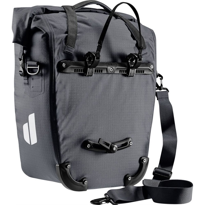 【33％引】ドイター　自転車用サイドバッグ ウェイブリッジ【新品・未使用】 訳あり ドイター サイクルバッグ ウェイブリッジ 25+5 リーフ