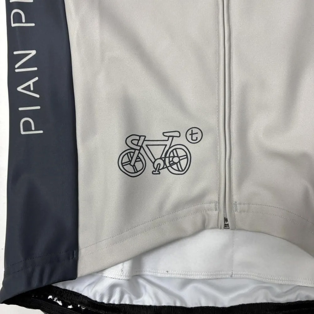 セブンイタリア Italiano Kame Lady LS Jersey ベージュ レディース