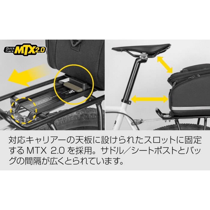 最安 トピーク MTX バッグ,大型サドルバッグ | EX トランクバッグ アクセサリー