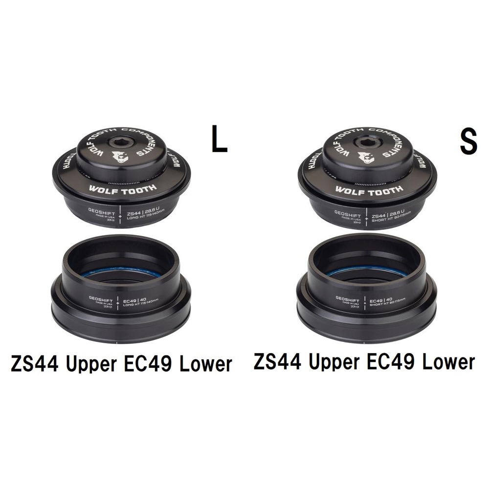 ウルフトゥース ZS44 Upper EC49 Lower GeoShift Performance Angle