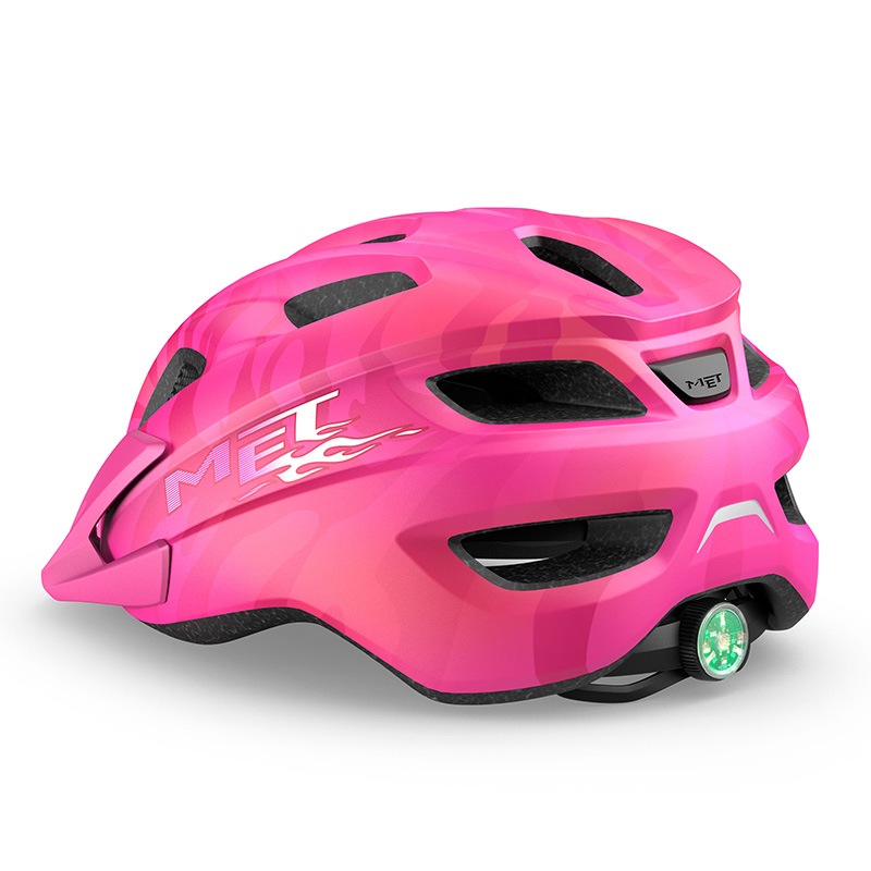 メット CRACKERJACK ピンク/マット ヘルメット | ヘルメット,子供用