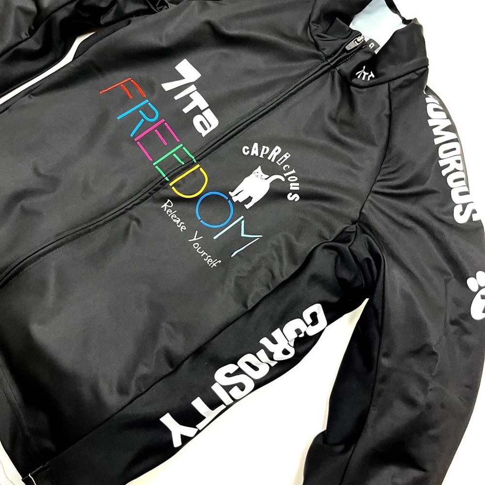 セブンイタリア Freedom Cat Wind Jacket ブラック | メンズウェア