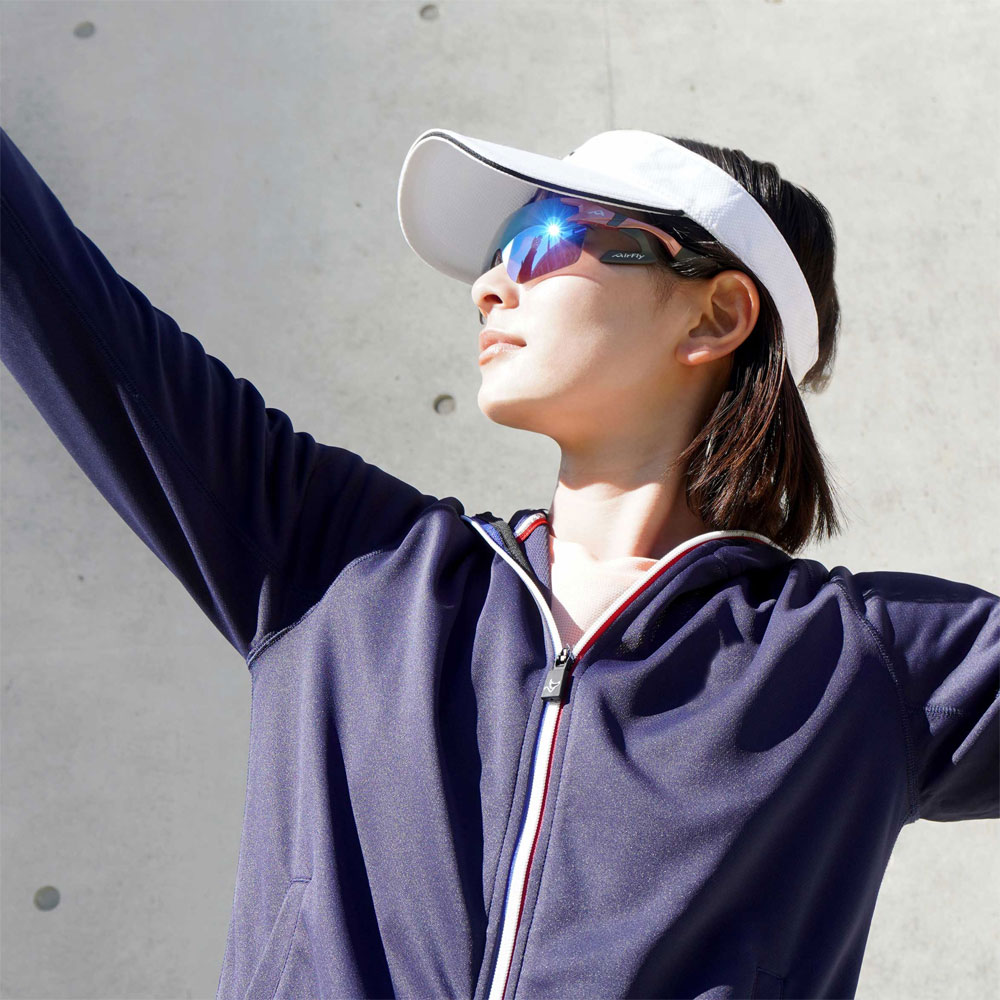 エアフライ AF-302 C-35WP（ワイドプロテクト） アクアブルーフレーム