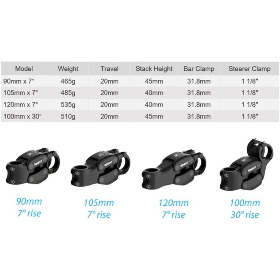 キネクト サスペンションステム 7° 105mm | ロードバイクパーツ,ステム