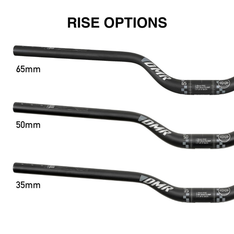 DMR ODUB BAR バークランプ径：35mm ヴェイパーブラック | マウンテン