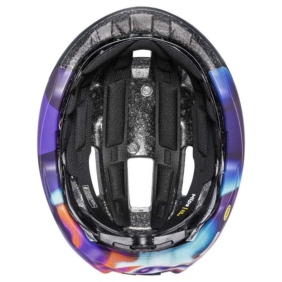 ウベックス rise pro MIPS ブラック/ギャラクシーマット ヘルメット