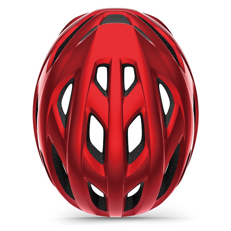 メット IDOLO レッドメタリック/グロッシー ヘルメット | 特価売場