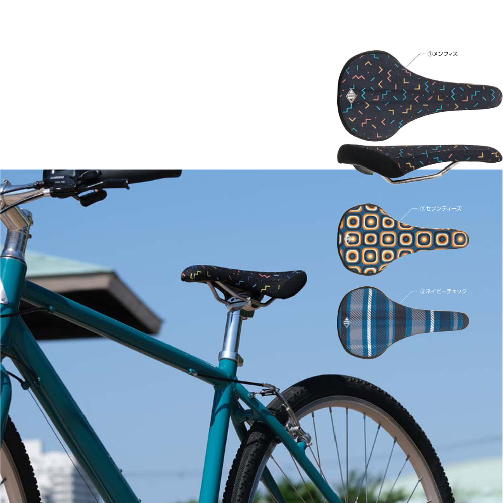 アデプト サブライム ネイビーチェック サドル | サドル,アデプト