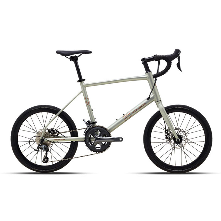 その辺のチャリオタ 送料無料】【代引不可】ポリゴンバイクス ZETA FITTE シルバー