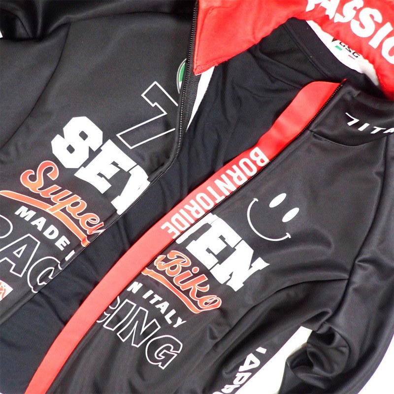 セブンイタリア Super Racing Smile Jacket ブラック | メンズ