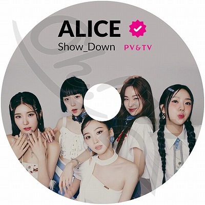 K-POP DVD ALICE 2023 PV/TV - SHOW DOWN DANCE ON POWER OF LOVE