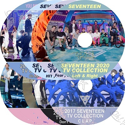 K-POP DVD SEVENTEEN TV Collection 9枚set Left & Right Fear