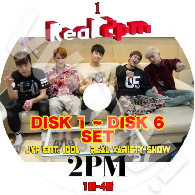 2PM Real 2PM 6枚SET (ep01-26) リアル2pm 日本語字幕あり 2PM JunK