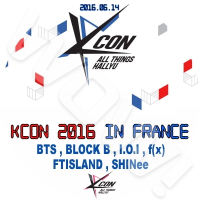 KCON 2016 in France (2016.06.14) - MC SUPER JUNIOR LEE TEUK - SHINee/ BTS/ BlockB/ FTISLAND/ f(x)/ I.O.I - ���㥤�ˡ�/ ���ƾ�ǯ�� �������ȼ�ϿDVD CON DVD