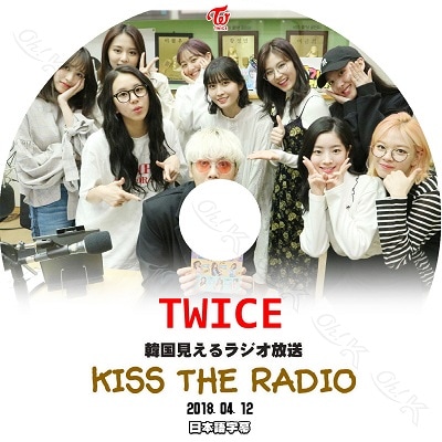 K-POP DVD TWICE KISS THE RADIO (2018.04.12) ���ܸ���뤢�� TWICE �ȥ��磻�� �ʥ�� ������� ��� ���� ���ҥ� �ߥ� ���ҥ��  ������� �ĥ��� �ڹ����� TWICE KPOP DVD