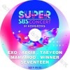 K-POP DVD 2019 �͵����� SUPER CONCERT IN HONGKONG (2019.08.02)  EXO/ SEVENTEEN/ WINNER/ MAMAMOO/ TAEYEON/ AB6IX �������ȼ�ϿDVD CON KPOP DVD