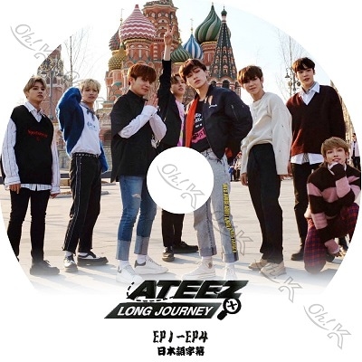 K-POP DVD ATEEZ LONG JOURNEY (EP1-EP4) 日本語字幕あり ATEEZ