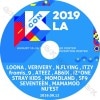 K-POP DVD KCON 2019 IN LA (2019.09.12)  SEVENTEEN/ IZONE/ ITZY/ STRAY KIDS/ SF9/ NU'EST/ MAMAMOO/ AB6IX/ MOMOLAND/ LOONA ¾ CON KPOP DVD