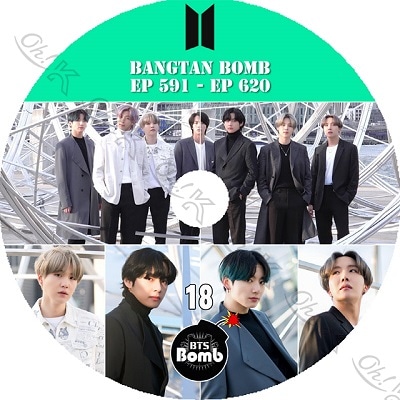 K-POP DVD BTS BANGTAN BOMB #18 (EP591-EP620) 防弾少年団 BTS