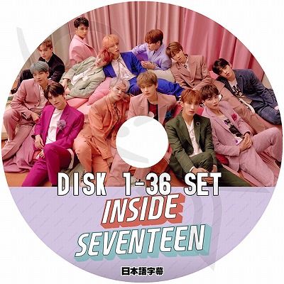 K-POP DVD SEVENTEEN INSIDE 36��SET ���ܸ���뤢�� SEVENTEEN SVT ���֥�ƥ����� ���֥� KPOP DVD