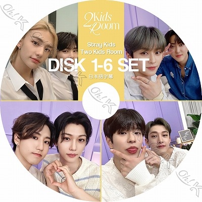 K-POP DVD STRAY KIDS TWO KIDS ROOM #6 6枚SET 完 EP01-EP28