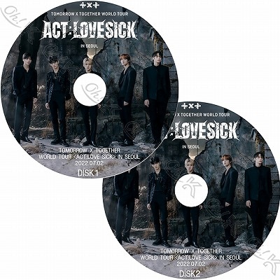 K-POP DVD TXT WORLD TOUR IN SEOUL 2枚SET 2022.07.02 ACT LOVE SICK 