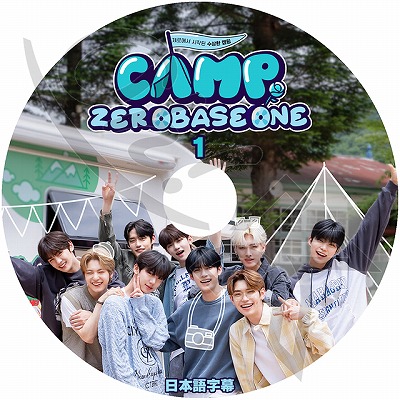 K-POP DVD ZEROBASEONE CAMP #1 日本語字幕あり ZEROBASEONE ゼロ