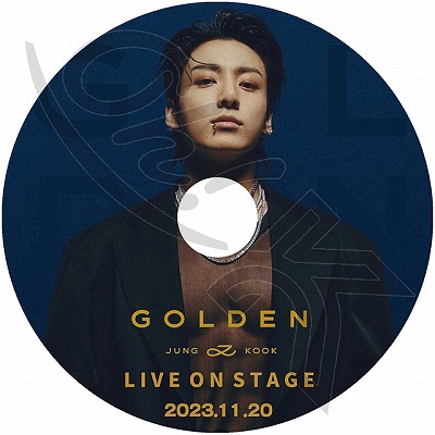 BTS バンタン　ジョングク K-POP DVD バンタン JUNGKOOK GOLDEN LIVE ON STAGE JUNGKOOK