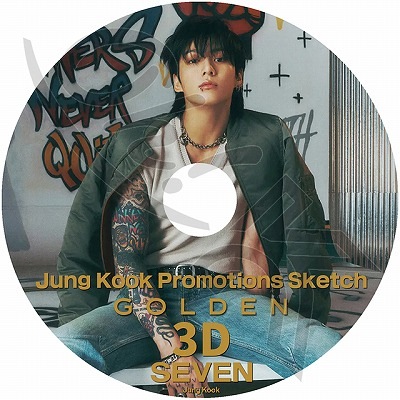 K-POP DVD バンタン JUNGKOOK PROMOTION SKETCH GOLDEN/3D/SEVEN 日本