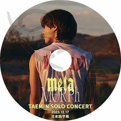 K-POP DVD SHINee TAEMIN SOLO CONCERT METAMORPH 2023.12.17
