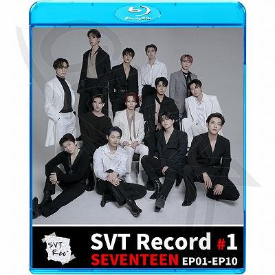 Blu-ray SVT RECORD #1 EP01-EP10 日本語字幕あり SEVENTEEN