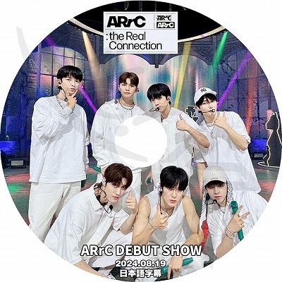 K-POP DVD ARrC DEBUT SHOW 2024.08.19 日本語字幕あり ARrC アーク