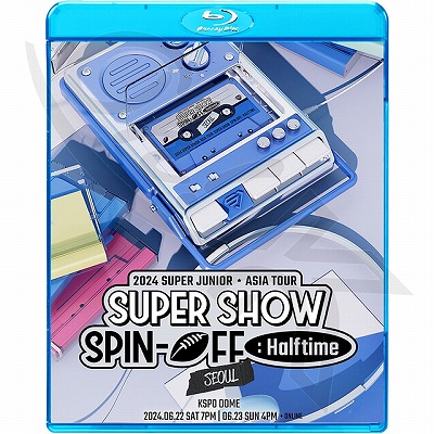 Blu-ray SUPER JUNIOR SUPER SHOW SPIN OFF 2024.06.23 SUPER JUNIOR