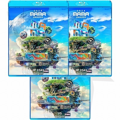 Blu-ray 2024 Mnet Asia Music Awards IN US/JAPAN 1-2DAY 3SET - SEVENTEEN GD aespa ENHYPEN IVE TXT ILLIT (G)I-DLE RIIZE TWS  - Awards ֥롼쥤