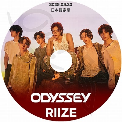 K-POP DVD RIIZE ODYSSEY 2025.05.20 日本語字幕あり RIIZE ライズ