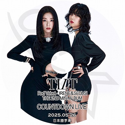 K-POP DVD Red Velvet IRENE&SEULGI COUNTDOWN LIVE 2025.03.26 日本語