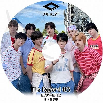 K-POP DVD AHOF THE RECORD #3 EP09-EP12 日本語字幕あり アホプ