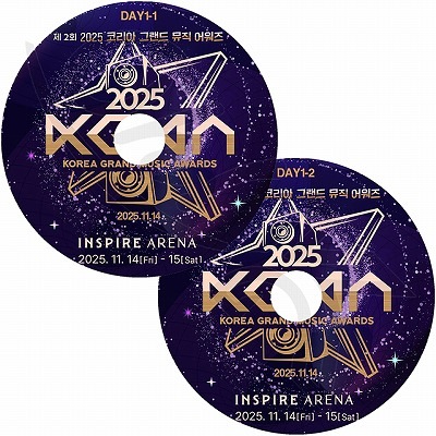 K-POP DVD A 2025 KGMA AWARDS 2枚Set 2025.11.14-11.15 - STRAY KIDS